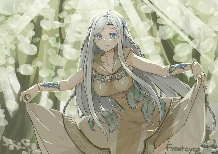 Maiden with Eyes of Blue from Yu-Gi-Oh!