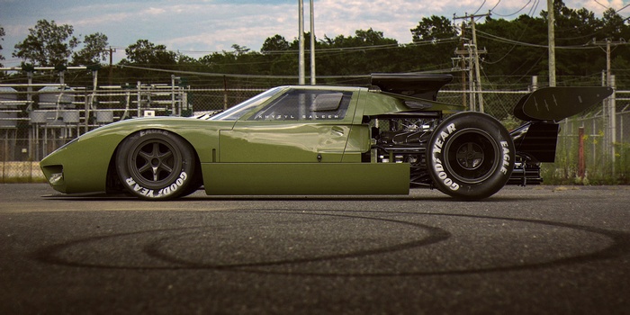 Khyzyl Saleem's Ford GT40 with Goodyear Tires
