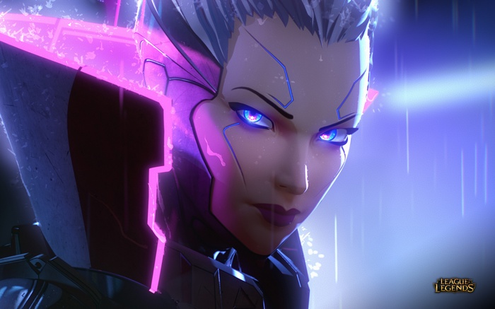 Vayne from League of Legends Project Skin
