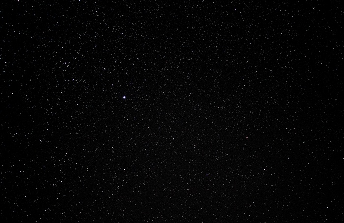A vast expanse of stars in deep space