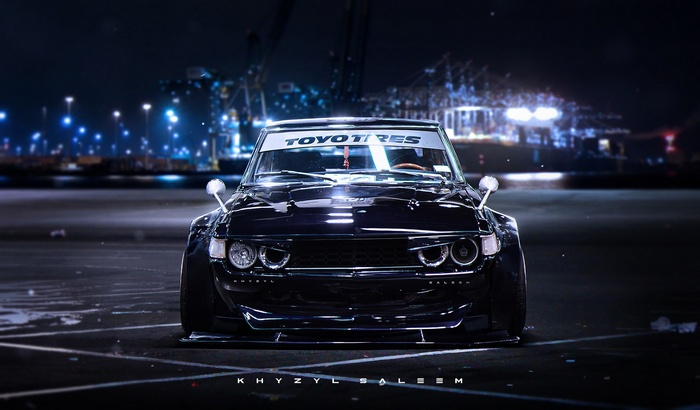 Widebody Toyota Celica with Toyo Tires by Khyzyl Saleem