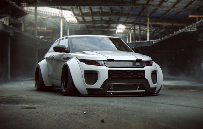 Widebody Land Rover Range Rover Evoque by Khyzyl Saleem