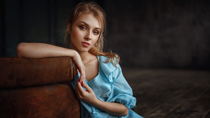 Portrait of Alice Tarasenko by Georgy Chernyadyev