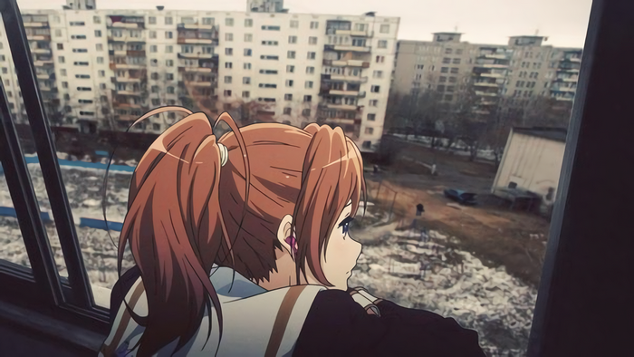 Nakagawa Natsuki, Hibike! Euphonium, window, anime girls