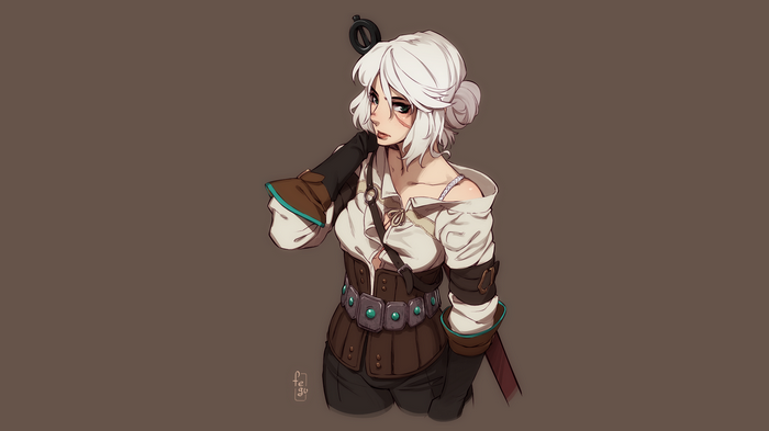 Ciri from The Witcher 3: Wild Hunt