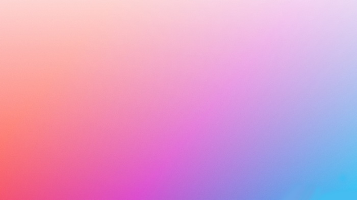 Abstract gradient of pink, purple, and blue