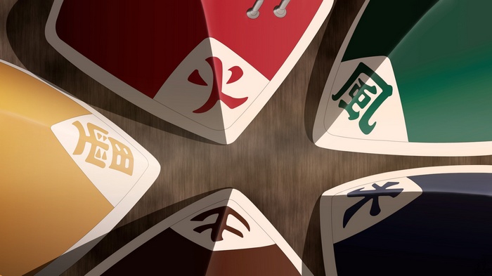 Kage symbols from Naruto Shippuden