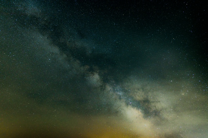 The Milky Way galaxy in the night sky