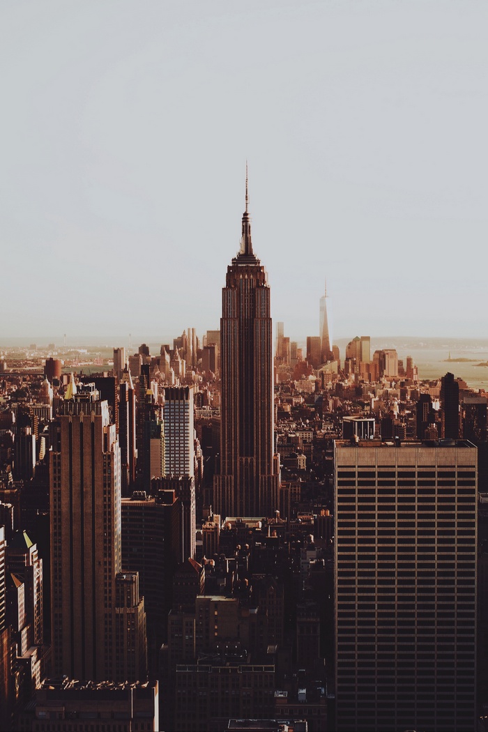 Empire State Building and New York City Skyline