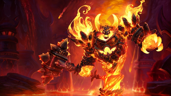 Ragnaros the Firelord from World of Warcraft