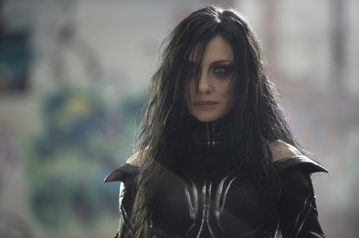 Hela , Thor, women outdoors, smoky eyes, Thor : Ragnarok, Cate Blanchett