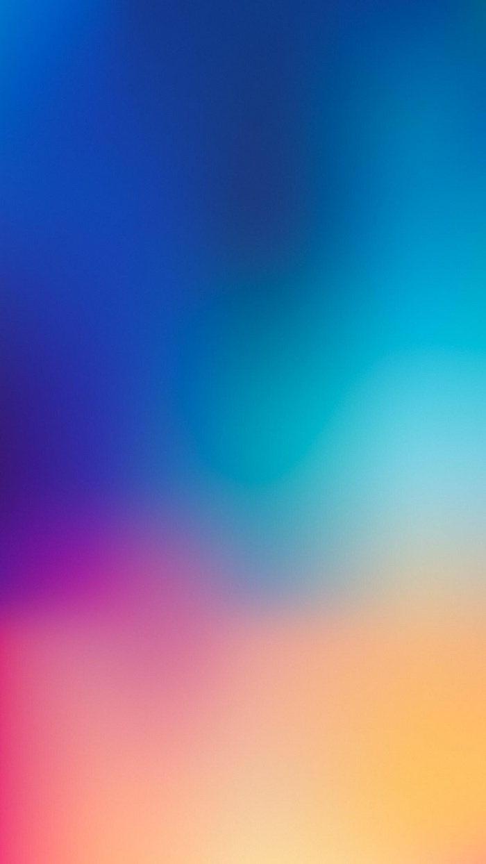 Blurred colorful gradient background