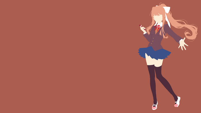 Monika from Doki Doki Literature Club