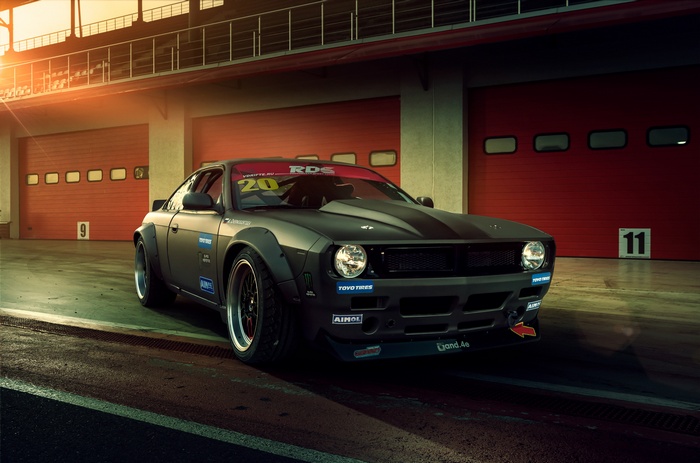 Nissan Silvia S14 Rocket Bunny with Toyo Tires