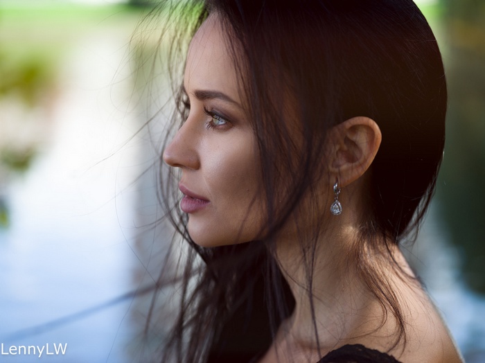 Angelina Petrova, model, portrait