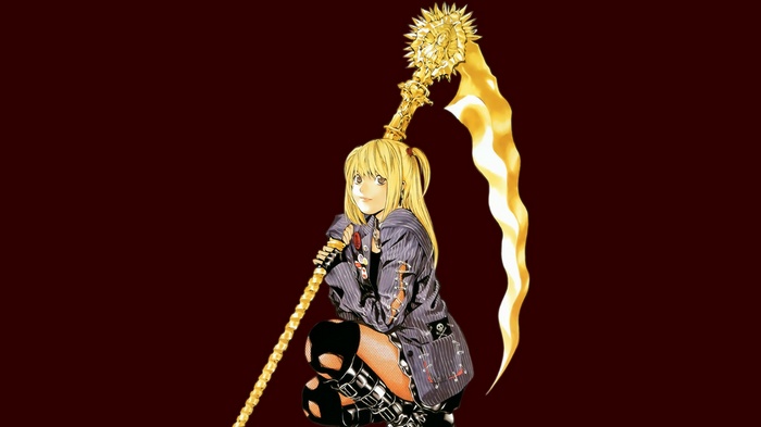 simple background, Death Note, blonde, anime, anime girls, Amane Misa
