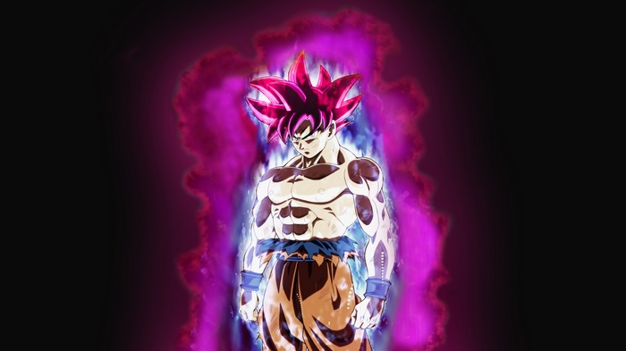 Son Goku from Dragon Ball Super in Ultra Instinct