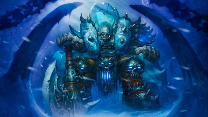 Warcraft, Hearthstone, Knights of the frozen throne, video games, cards, Hearthstone: Heroes of Warcraft, Death Knight, Garrosh Hellscream, artwork