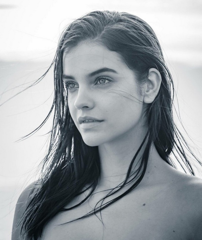 Barbara Palvin looking into the distance