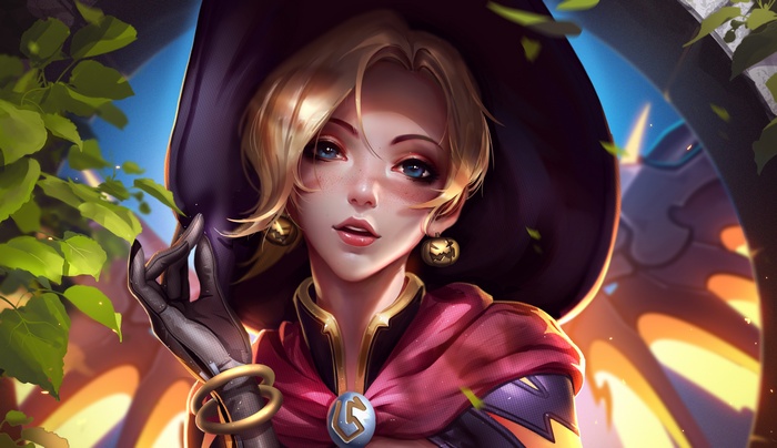 Witch Mercy from Overwatch