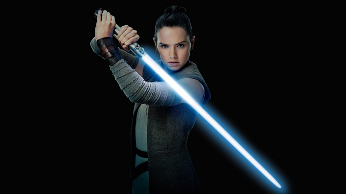 Star Wars: The Last Jedi, Rey, Star Wars, women, movies, Daisy Ridley, Rey (from Star Wars)