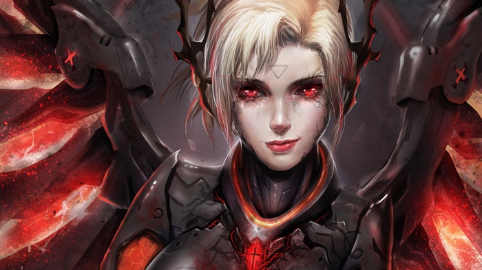 Corrupted Mercy from Overwatch