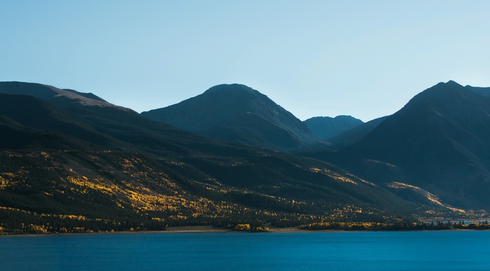 Lake and Mountains Landscape