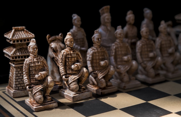Terracotta Army Chess Set
