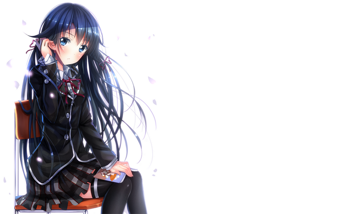 Yukinoshita Yukino from Yahari Ore no Seishun Love Comedy wa Machigatteiru.
