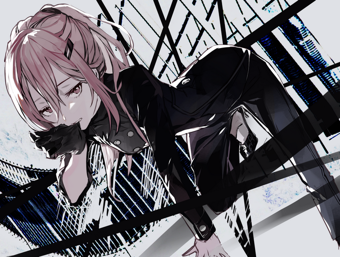 Inori Yuzuriha from Guilty Crown