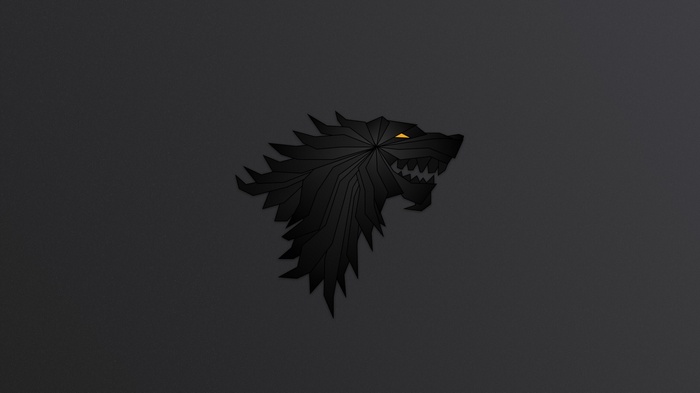 Game of Thrones wolf logo