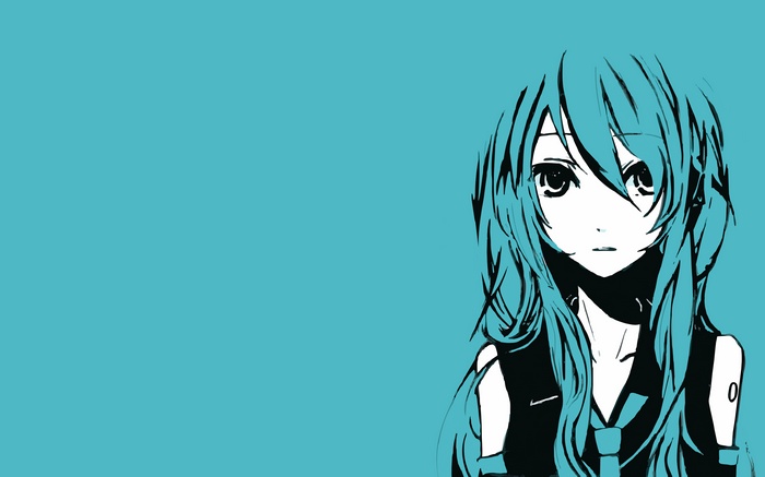Hatsune Miku from Vocaloid