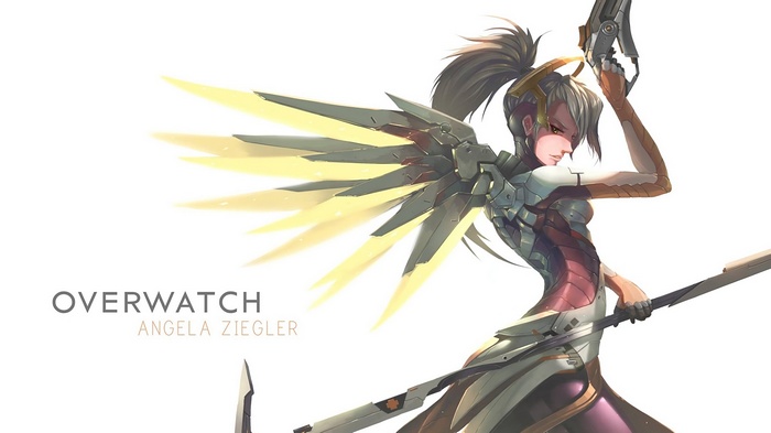 Mercy (Angela Ziegler) from Overwatch