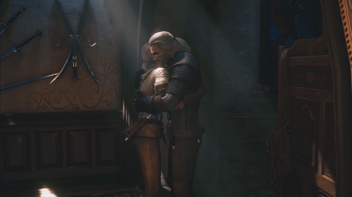 Geralt and Ciri from The Witcher 3: Wild Hunt