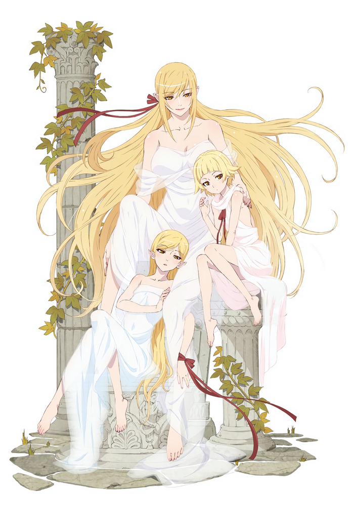 Oshino Shinobu and others from Monogatari Series