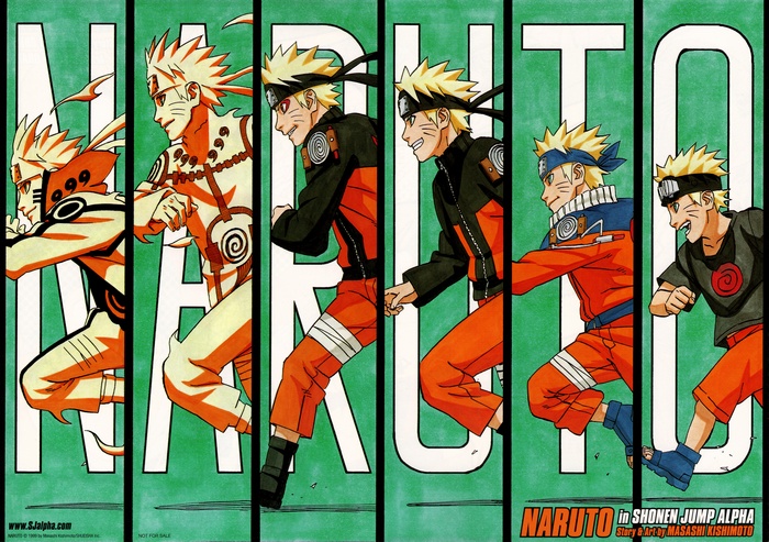Naruto Shippuuden, artwork, manga sketch, Masashi Kishimoto, Uzumaki Naruto