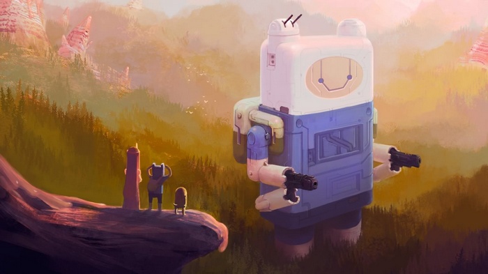 Princess Bubblegum, Jake, Jake the Dog, Finn the Human, Adventure Time