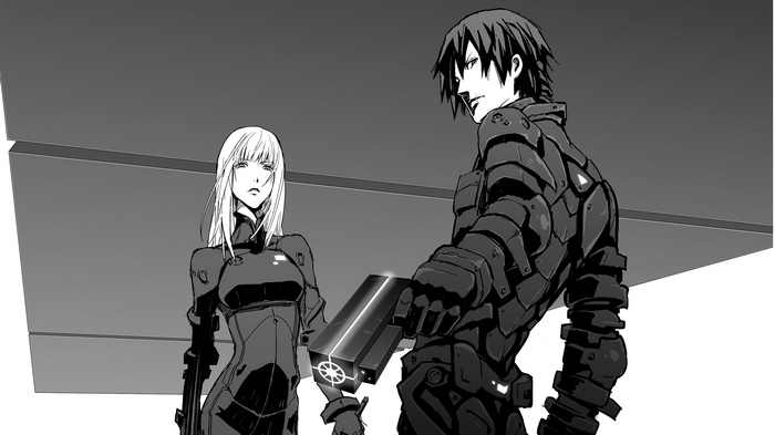 Killy and Cibo from Blame! by Tsutomu Nihei