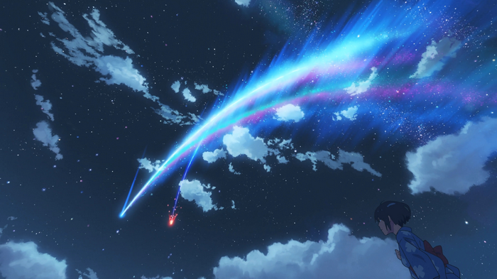 Mitsuha Miyamizu and Taki Tachibana from Kimi no Na Wa