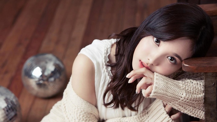 Nayeon from Twice posing indoors