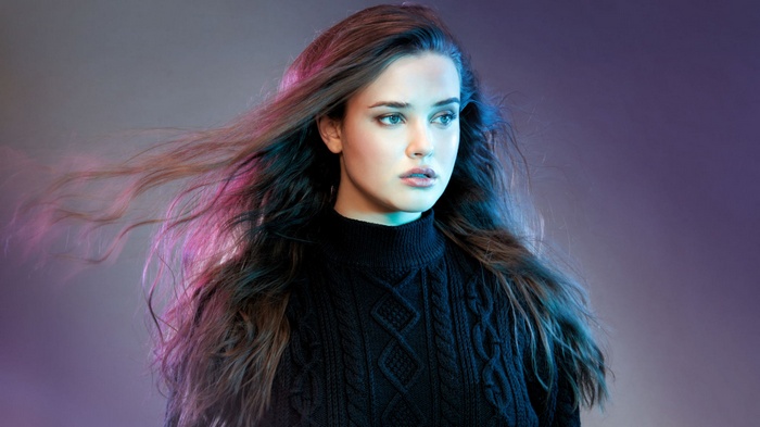 Katherine Langford in Black Sweater
