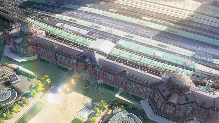 Tokyo Station from Kimi no Na Wa