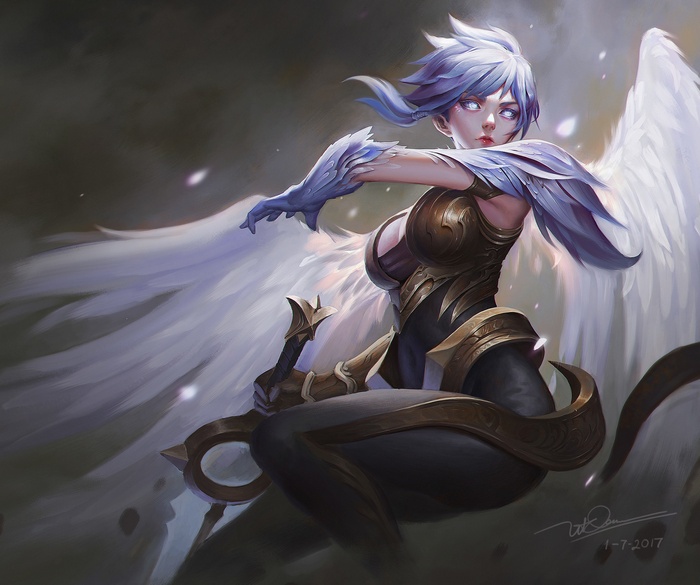 Riven the Angel Warrior from League of Legends