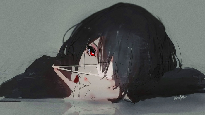 Misaki Mei from Another by Aoi Ogata