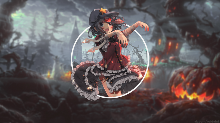 Miyako Yoshika from Touhou Halloween