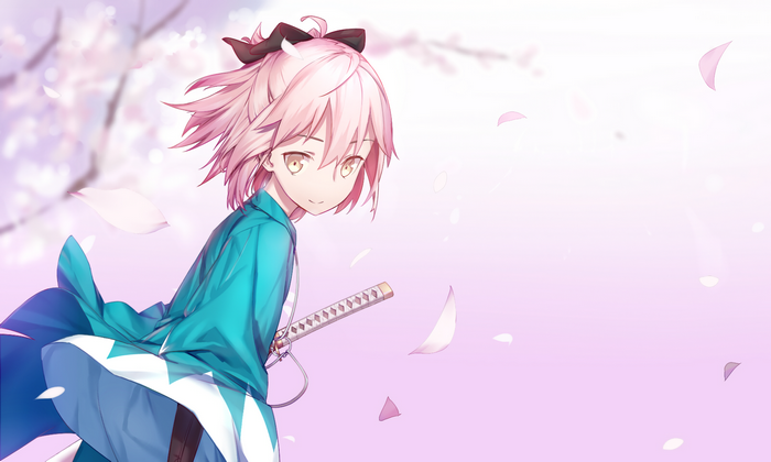 Okita Souji from Fate Series with Katana