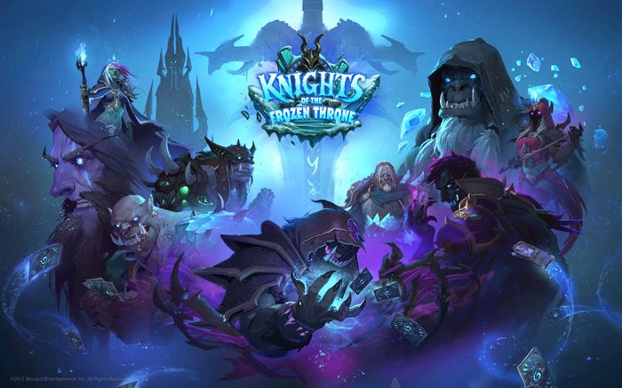 Hearthstone Knights of the Frozen Throne characters