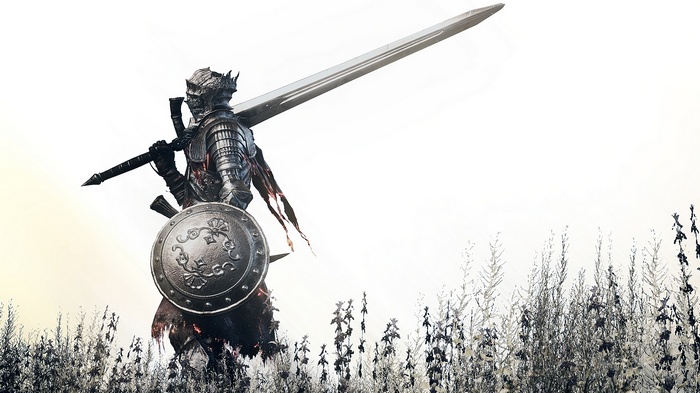 Knight with Sword and Shield from Dark Souls III