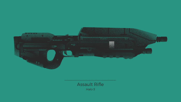 Assault Rifle from Halo 5