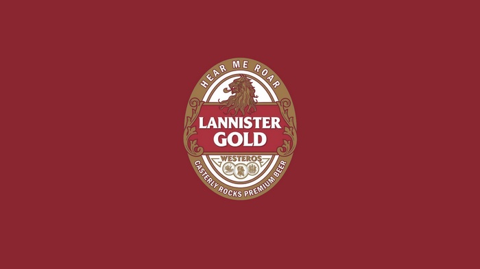 Lannister Gold Premium Beer from Westeros